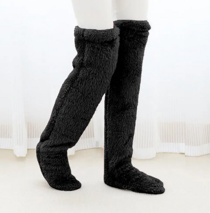 FuzzyLegs Cozy Sock Slippers