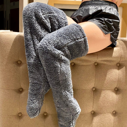 FuzzyLegs Cozy Sock Slippers