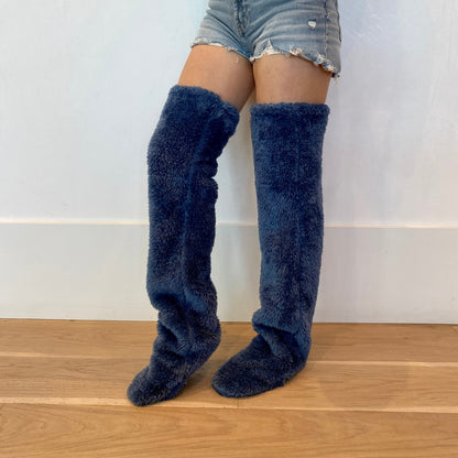 FuzzyLegs Cozy Sock Slippers